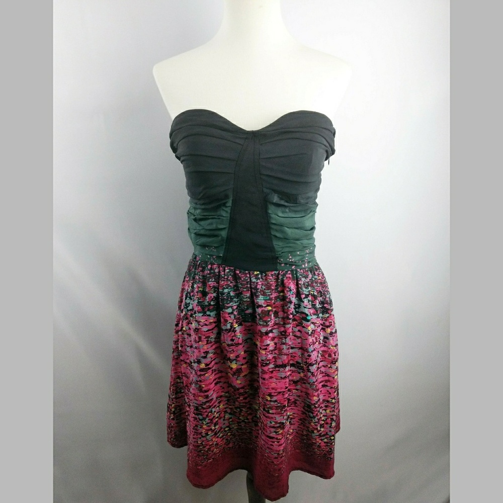 Charlie Jade Stapless Silk Printed Dress